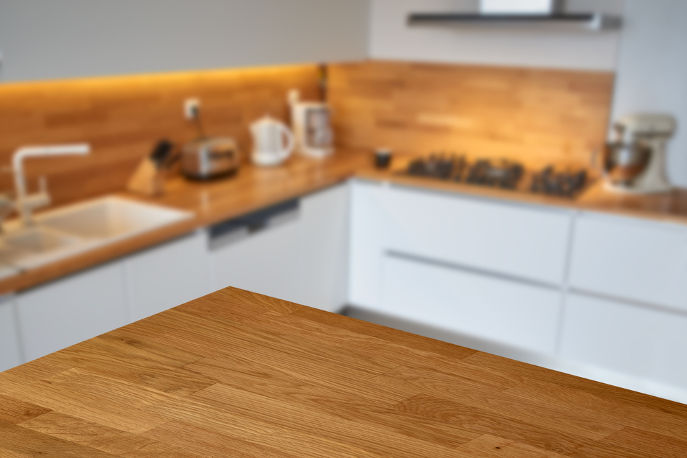 Wooden desing countertop